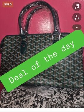 Yellow-Lined Handbag with Adjustable Strap